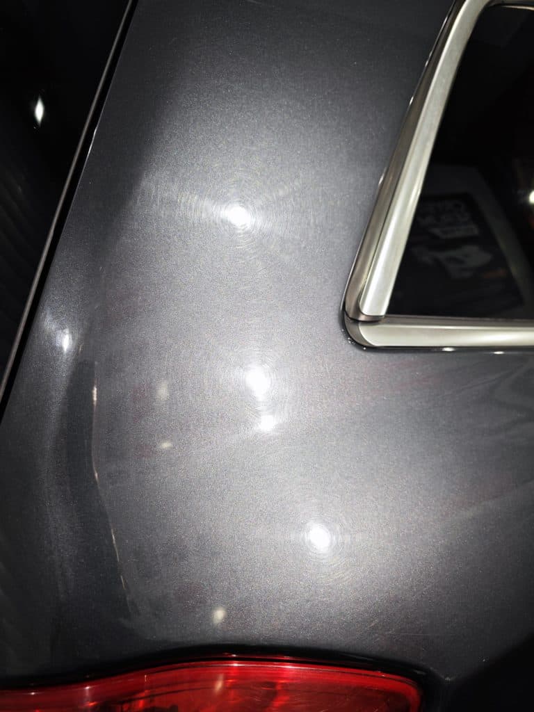 Mercedes Benz GLS,Цялостна корекция на лаковото покритие, керамично покритие Crystal Serum Ultra