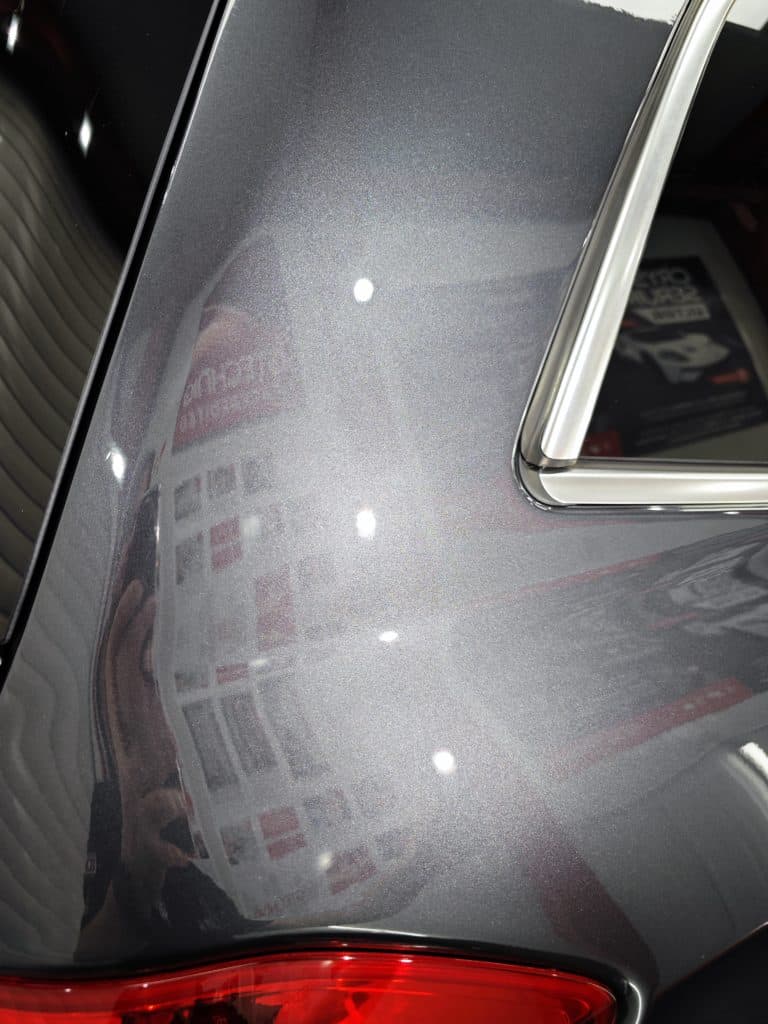 Mercedes Benz GLS,Цялостна корекция на лаковото покритие, керамично покритие Crystal Serum Ultra