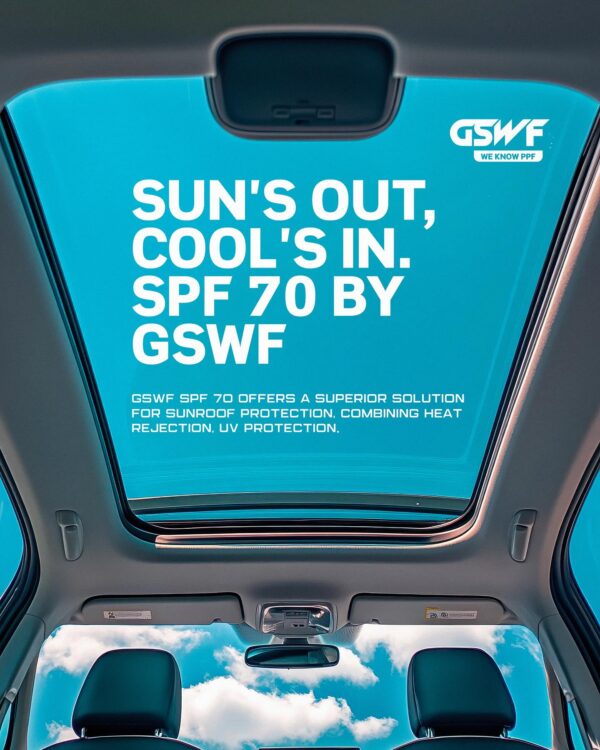 GSWF SPF 70 Sunroof Film